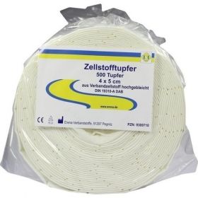Erena Zellstofftupfer 4x5 cm, 500 ST – PZN 9309710 из Германии