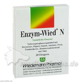 Enzym-Wied N, 20 ST – PZN 9609719 из Германии