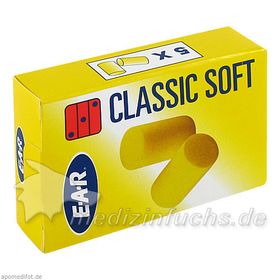 EAR CLASSIC SOFT GEHOERSCHUTZSTOEPSEL, 10 ST – PZN 99139 из Германии
