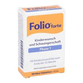 Folio 1 forte Filmtabletten (90 stk) – PZN 12388021 из Германии
