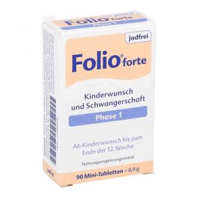 Folio 1 forte jodfrei Filmtabletten (90 stk) – PZN 12388038 из Германии