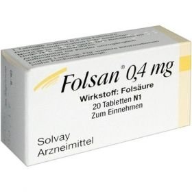 Folsan 0.4mg, 20 ST – PZN 1246720 из Германии