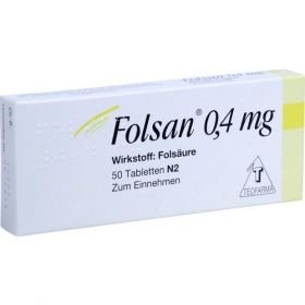 Folsan 0.4mg, 50 ST – PZN 1246743 из Германии