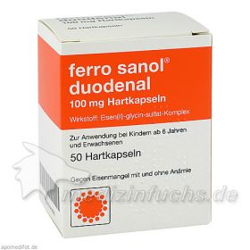 FERRO SANOL DUODENAL magens.res.Pellets in Kapseln, 50 ST – PZN 1444696 из Германии