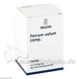 FERRUM USTUM COMP, 50 G – PZN 1572744 из Германии