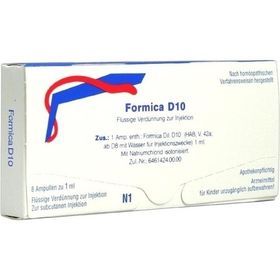 FORMICA D10, 8X1 ML – PZN 1622525 из Германии