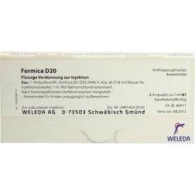 FORMICA D20, 8X1 ML – PZN 1622560 из Германии