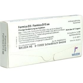 FORMICA D 3 FORMICA D15, 8X1 ML – PZN 1622637 из Германии