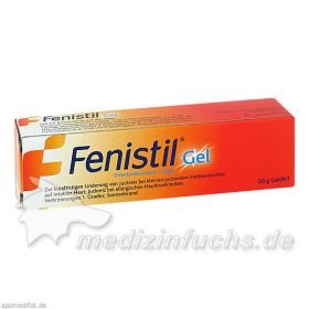 FENISTIL GEL, 20 G – PZN 1669981 из Германии