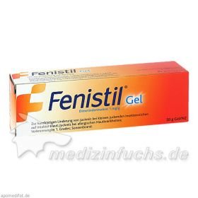 FENISTIL GEL, 50 G – PZN 1669998 из Германии