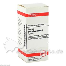 FERRUM PHOS D 3, 80 ST – PZN 1770817 из Германии