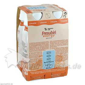 Fresubin energy drink Neutral Trinkflasche, 4X200 ML – PZN 1999661 из Германии