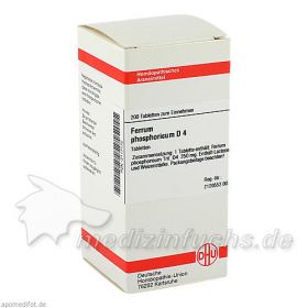 FERRUM PHOS D 4, 200 ST – PZN 2117172 из Германии