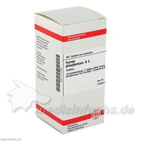 FERRUM PHOS D 6, 200 ST – PZN 2117189 из Германии