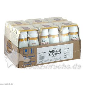 Fresubin original DRINK Schokolade Trinkflasche, 6X4X200 ML – PZN 215700 из Германии