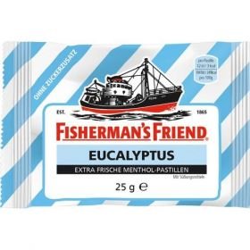 FISHERMANS FRIEND EUCALYPTUS OHNE ZUCKER, 25 G – PZN 2192825 из Германии