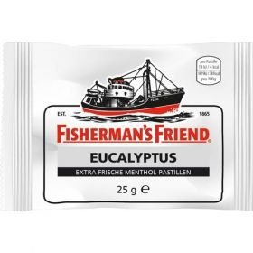 FISHERMANS FRIEND EUCALYPTUS MIT ZUCKER, 25 G – PZN 2192831 из Германии