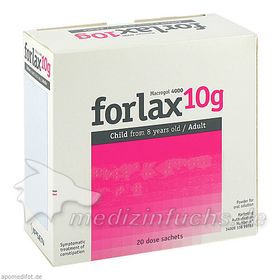 Forlax 4000 Beutel, 20 ST – PZN 2204936 из Германии