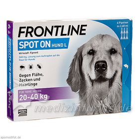 FRONTLINE Spot on H 40 L, 6 ST – PZN 2246403 из Германии