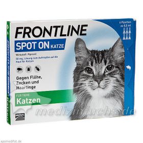 FRONTLINE Spot on K L, 6 ST – PZN 2246426 из Германии