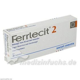 FERRLECIT 2, 20 ST – PZN 2517463 из Германии