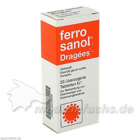 FERRO SANOL, 20 ST – PZN 2520695 из Германии