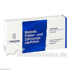 Fieber- und Zahnungszäpfchen, 10 ST – PZN 2565203 из Германии