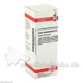 FUCUS VESICUL D 3, 20 ML – PZN 2614025 из Германии