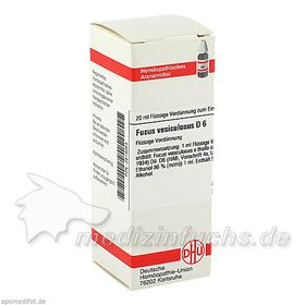 FUCUS VESICUL D 6, 20 ML – PZN 2614054 из Германии
