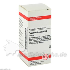 FUCUS VESICUL D 2, 80 ST – PZN 2630633 из Германии