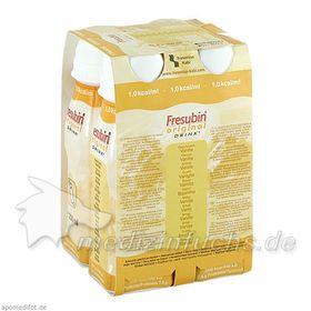 Fresubin original DRINK Vanille Trinkflasche, 4X200 ML – PZN 26324 из Германии