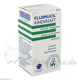 FLUIMUCIL KINDERSAFT, 50 ML – PZN 2650239 из Германии