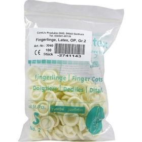 Fingerling Latex OP Gr. 2, 100 ST – PZN 2741143 из Германии