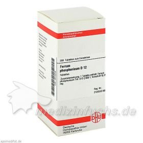 FERRUM PHOS D12, 200 ST – PZN 2812239 из Германии