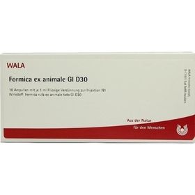 FORMICA EX ANIMALE GL D30, 10X1 ML – PZN 2830651 из Германии