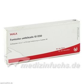 FUNICULUS UMBILICAL GL D30, 10X1 ML – PZN 2831840 из Германии