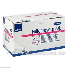 Foliodress mask Comfort Loop blau OP-Masken, 50 ST – PZN 2855237 из Германии