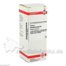 FERRUM PHOS D 6, 50 ML – PZN 2888805 из Германии