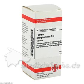 FERRUM PHOS D 8, 80 ST – PZN 2898784 из Германии