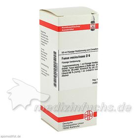 FUCUS VESICUL D 6, 50 ML – PZN 2898979 из Германии