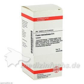 FUCUS VESICUL D 4, 200 ST – PZN 2899016 из Германии