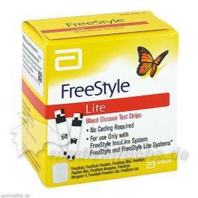 Freestyle Lite Teststreifen ohne codieren, 100 ST – PZN 3273721 из Германии