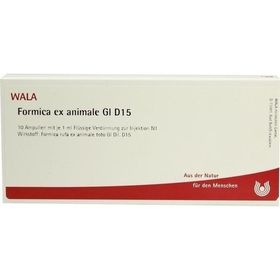 FORMICA EX ANIMALE GL D15, 10X1 ML – PZN 3357642 из Германии