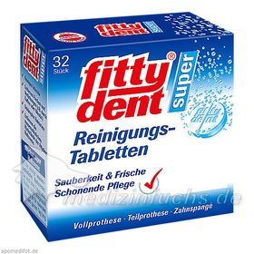 FITTYDENT SUPER REINIGUNGS, 32 ST – PZN 3467796 из Германии