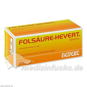 FOLSAEURE HEVERT, 100 ST – PZN 3477352 из Германии