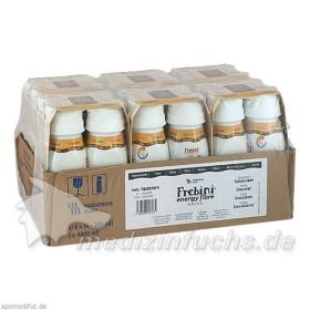 Frebini energy fibre DRINK Schokolade Trinkflasche, 6X4X200 ML – PZN 350088 из Германии
