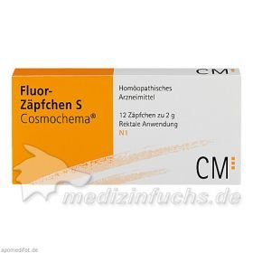 FLUORZAEPFCHEN S COSMOCHEMA, 12 ST – PZN 3553745 из Германии