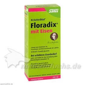 Floradix mit Eisen, 250 ML – PZN 361784 из Германии