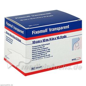 Fixomull transparent 10mx10cm, 1 ST – PZN 3643201 из Германии
