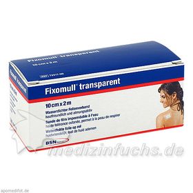 Fixomull transparent 2mx10cm, 1 ST – PZN 3643282 из Германии